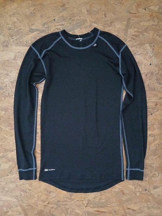 Мужской Helly Hansen Термокофта Чёрный 38