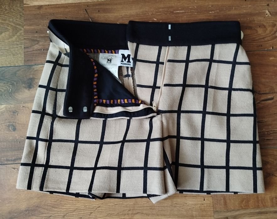 Femme Missoni Shorts Beige Laine Mélangée M