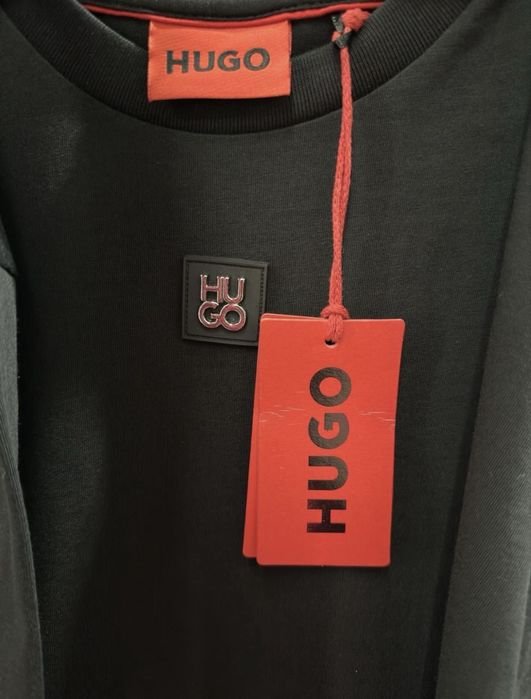 Men Hugo Boss T-Shirt Black