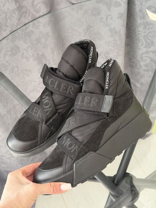 Femme Moncler Bottes Noires 37