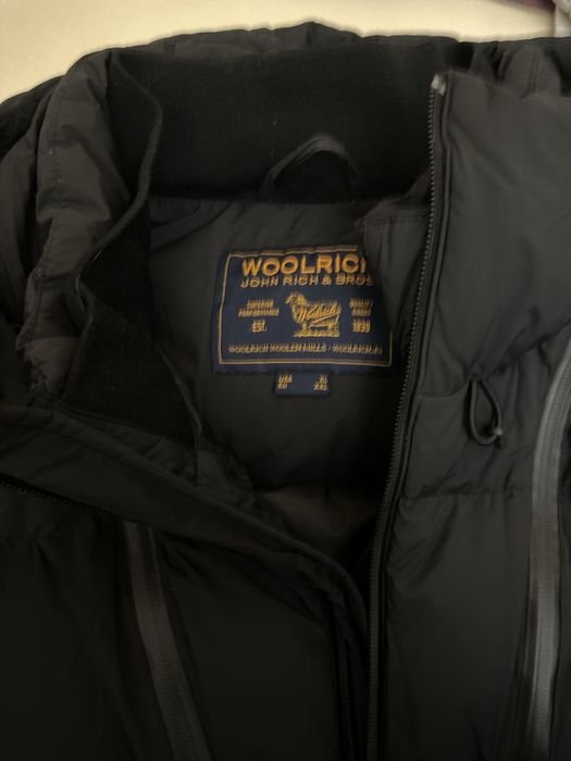 Herren Woolrich Jacke Schwarz 44