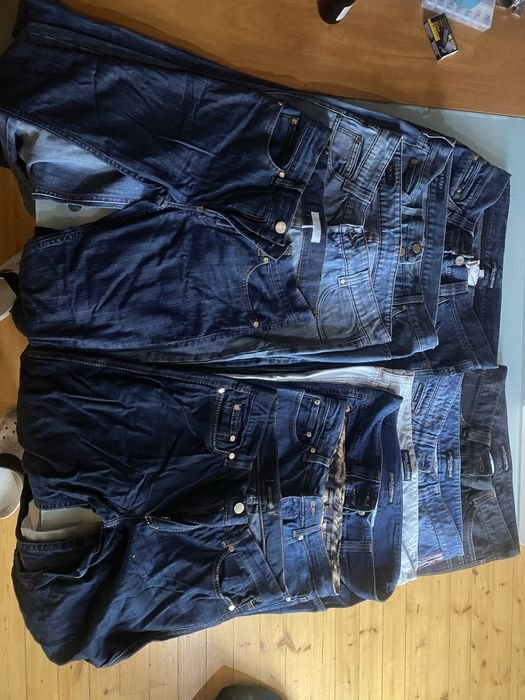 Damen Victoria's Secret Jeans Marineblau 38