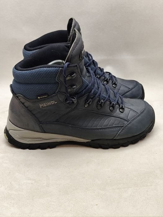 Femme Meindl Bottes Noires Cuir 39½