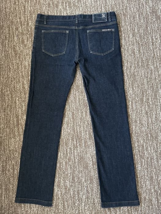 Мужские Stefano Ricci Джинсы Тёмно-синий Джинс