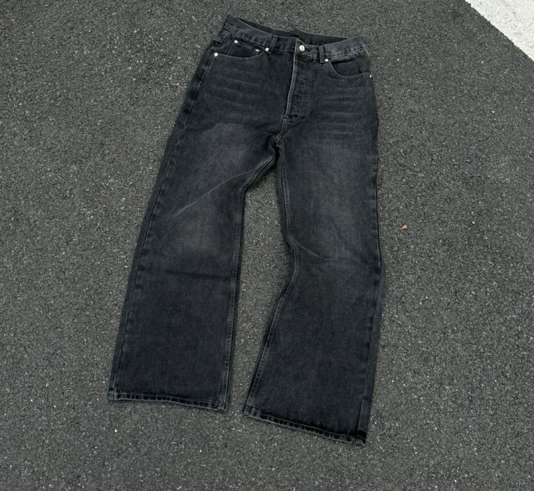 Herren Acne Studios Jeans Schwarz