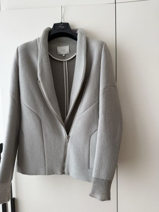Women IRO Blazer Grey Wool 36