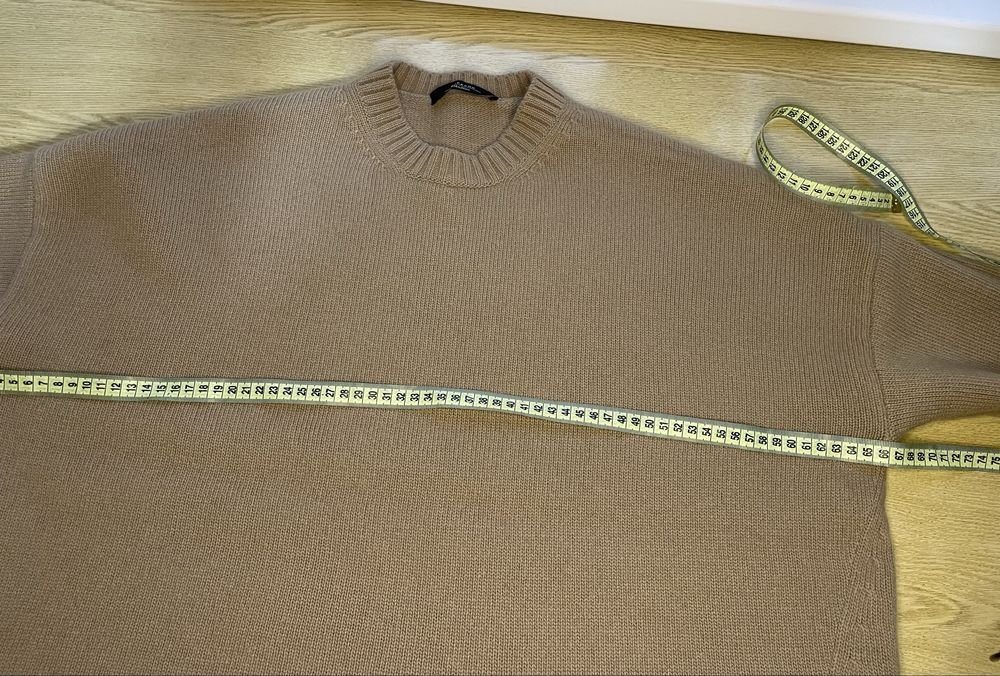 Женский Massimo Dutti Светр Бежевый Вовна 38