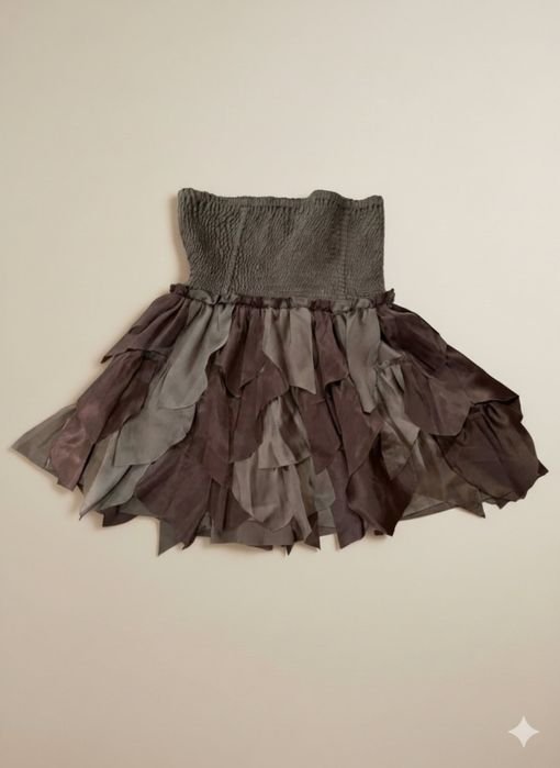 Brunello Cucinelli Юбка Коричневая