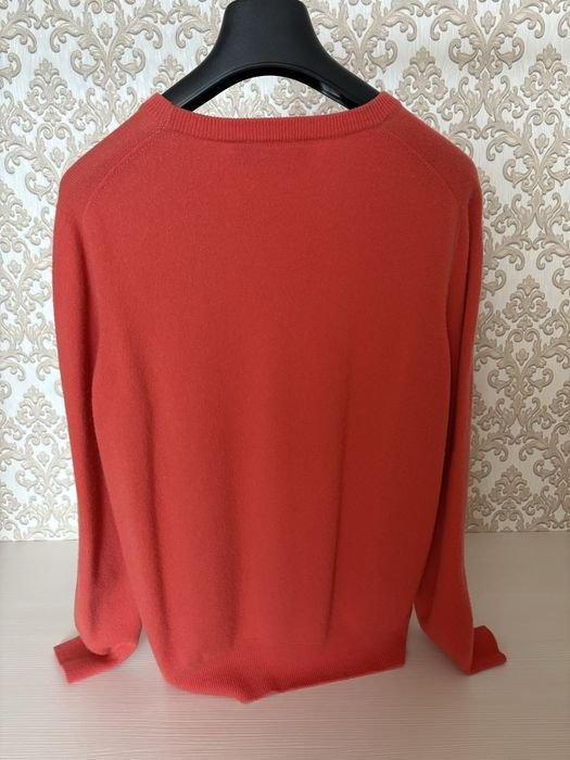 Мужской Salvatore Ferragamo Светр Серый Шерсть 38