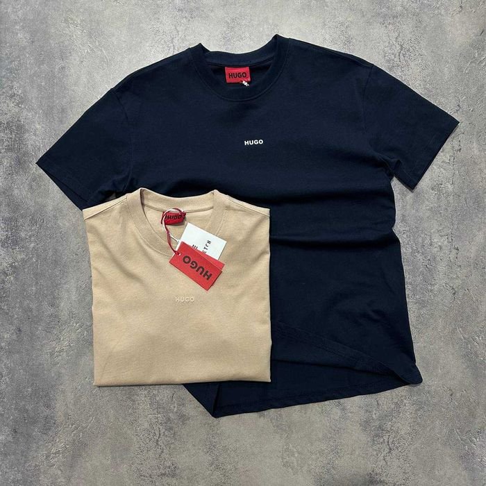 Men Hugo Boss T-Shirt Navy