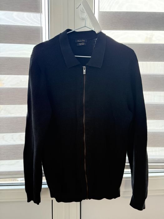 Мужской Massimo Dutti Светр Чёрный 40