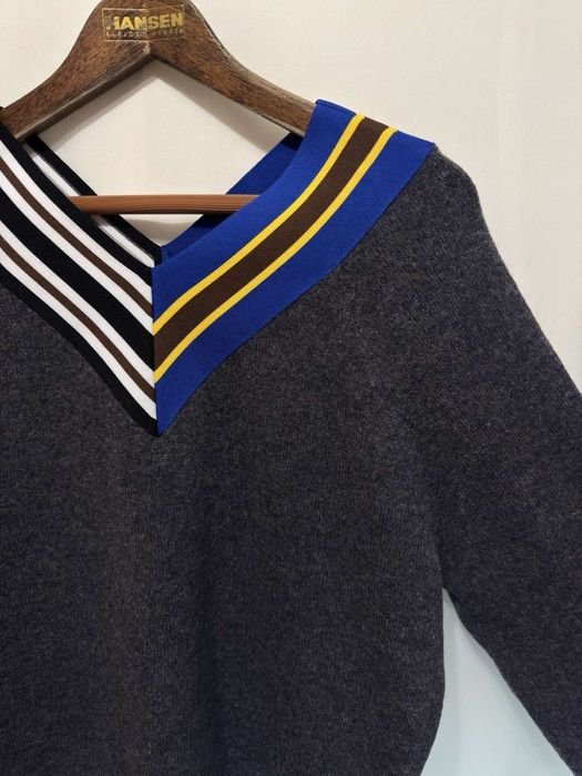 Women Sandro Sweater Multicolor Wool 40