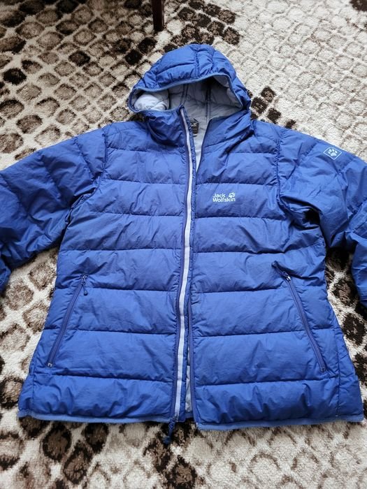 Damen Jack Wolfskin Daunenjacke Marineblau 38