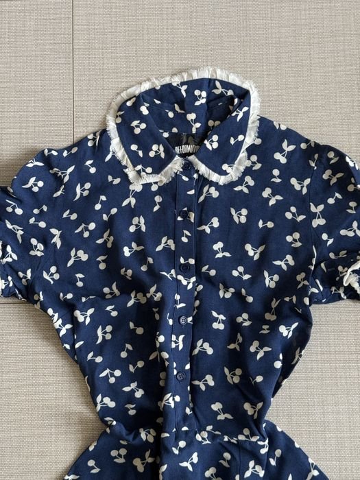 Femme Reformation Robe Bleu Marine 36