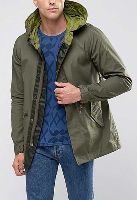 Uomo Scotch & Soda Parka Verde 42
