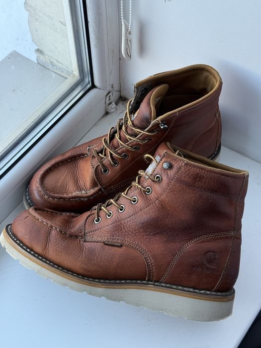 Uomo Carhartt Stivali Rossi 44.5