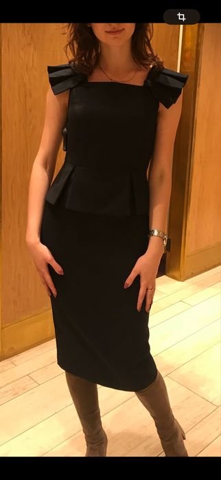 Donna Ted Baker Abito Nero XS-S