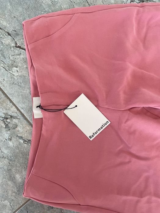 Женские Reformation Брюки Розовые 38