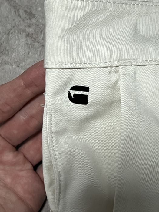 Herren Hugo Boss Shorts Weiß Baumwolle 40