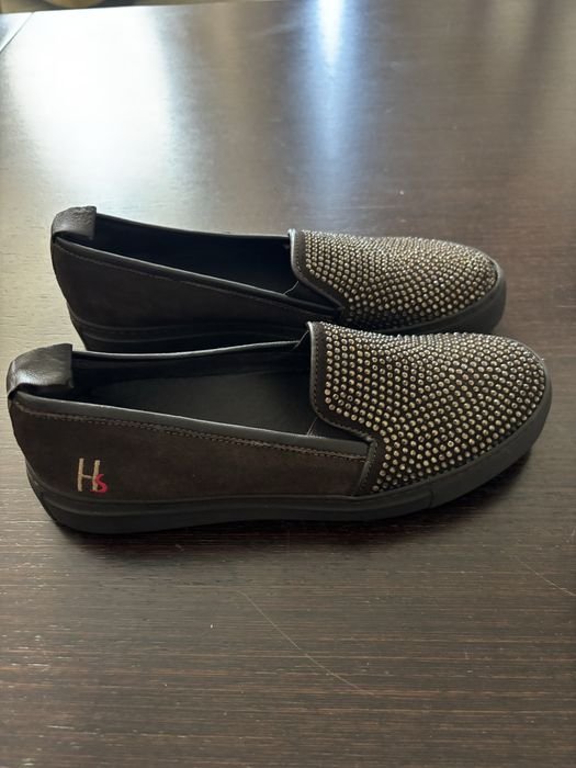 Женские Harmont Blain Слипоны Коричневый Замша 38