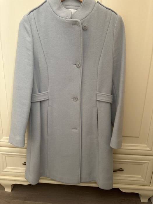 Женское Reiss Пальто Мятное Вовна 38