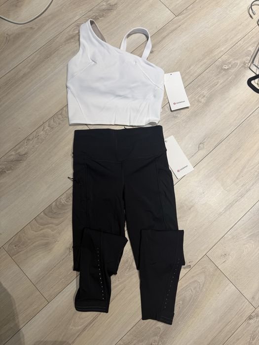 Женские Lululemon Брюки Белые 34
