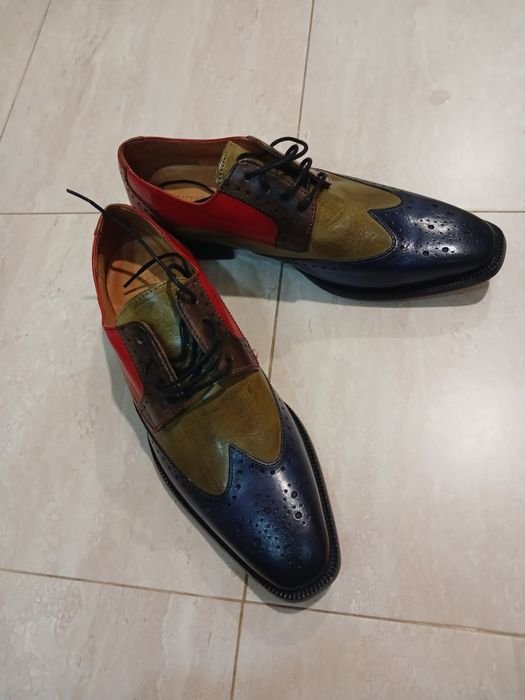 Men Melvin & Hamilton Heels Multicolor Leather 39
