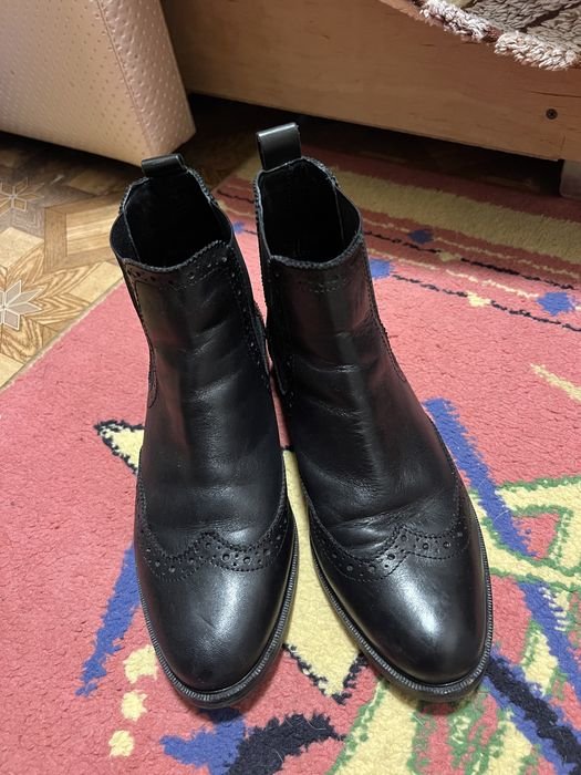 Femme Dune London Bottes Cuir 38