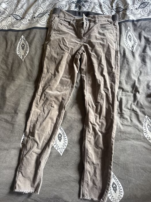 Femme Luisa Cerano Pantalon Marron Velours 36