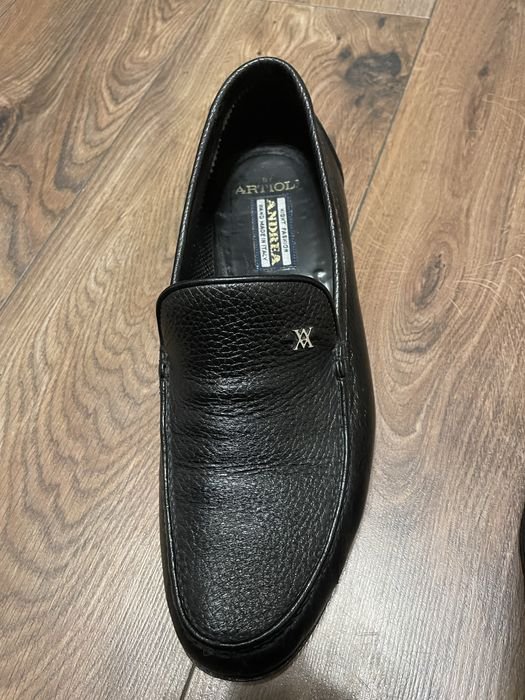 Мужские Artioli Мокасины Чёрные Кожа 42
