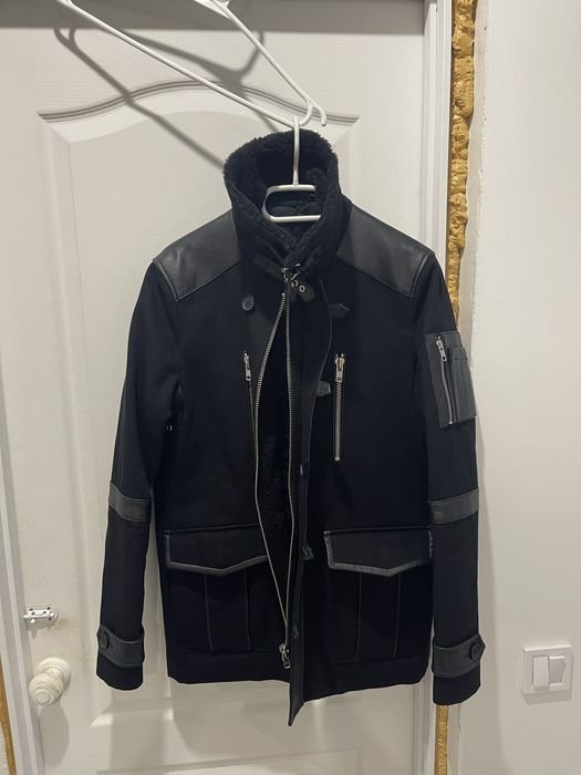 Damen The Kooples Mantel Schwarz 36