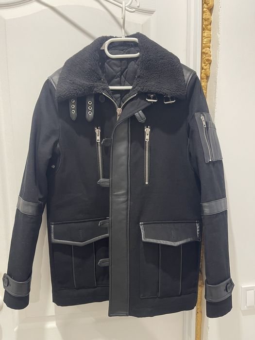 Damen The Kooples Mantel Schwarz 36