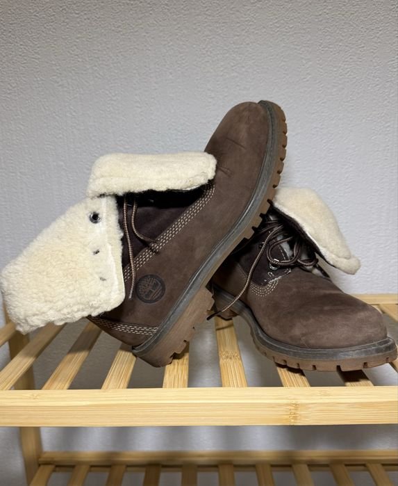 Мужские Timberland Черевики Коричневый Нубук