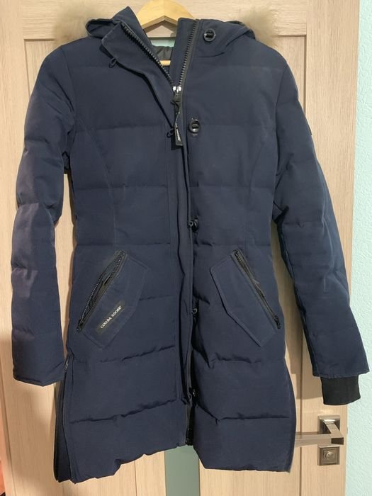 Femme Canada Goose Parka Bleu Marine 38