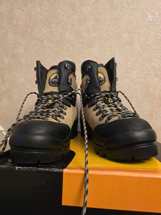 Мужские La Sportiva Черевики Бежевый Кожа 45