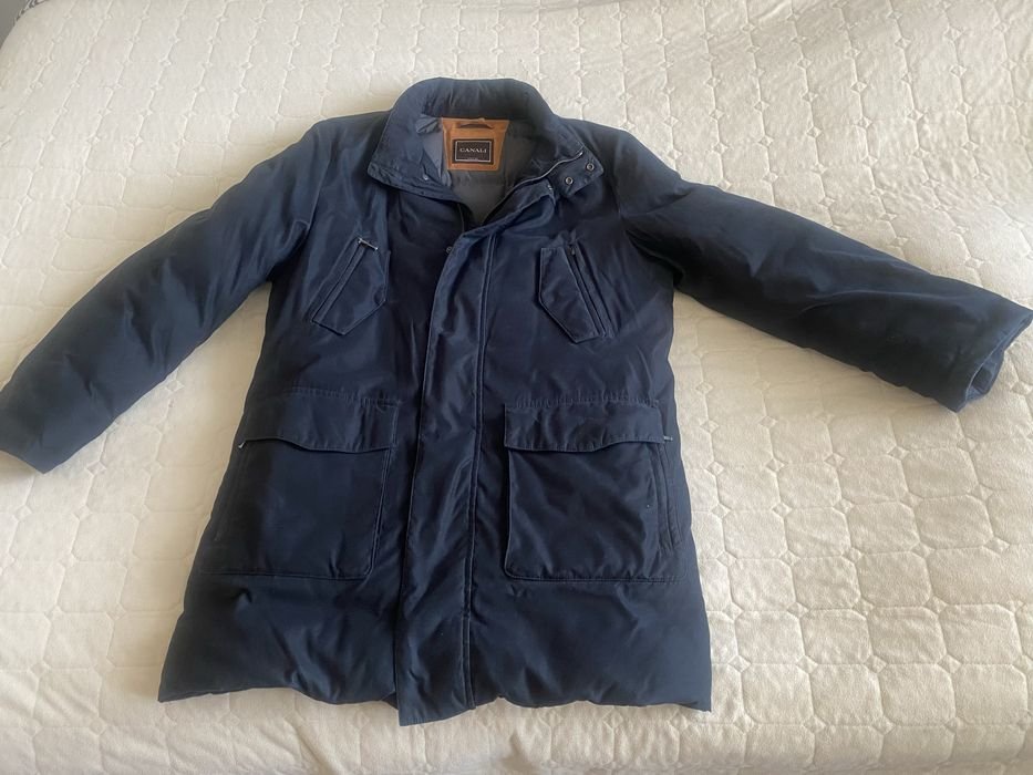 Мужская Canali Куртка Чёрная L