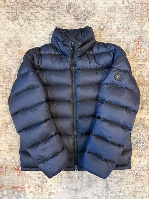 Homme Bogner Veste d'Hiver Bleu Marine 38