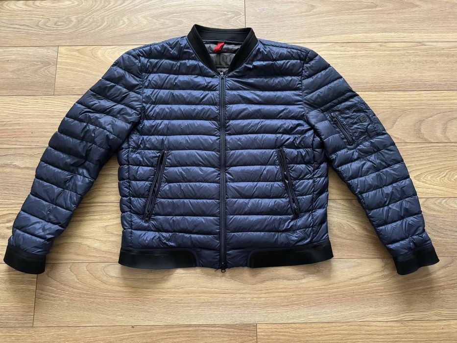 Мужской Cinque Пуховик Тёмно-синий XXL