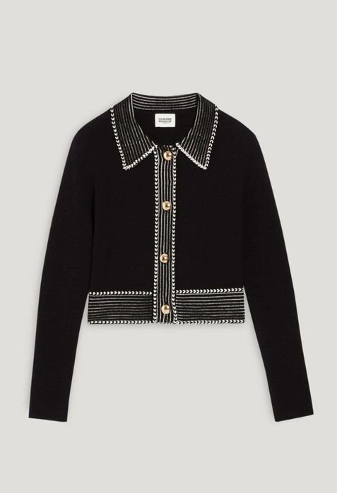 Homme Claudie Pierlot Cardigan Noir 38