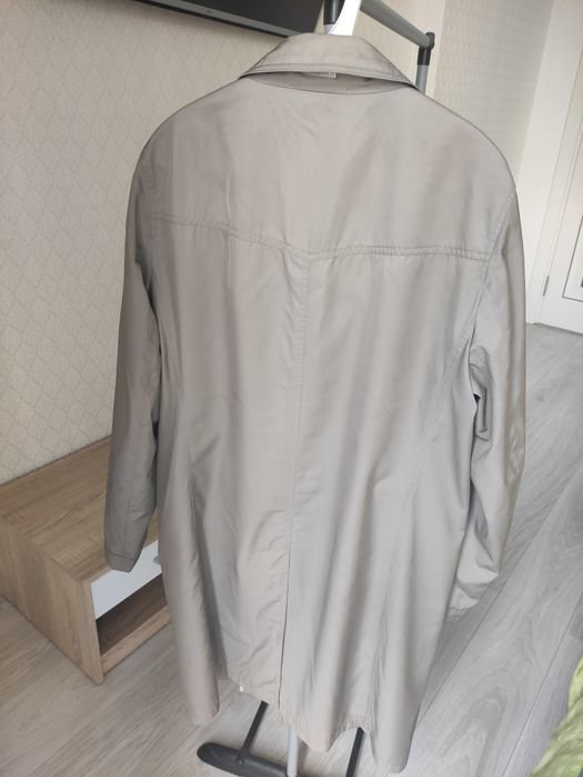 Uomo Bugatti Trench Marrone 42