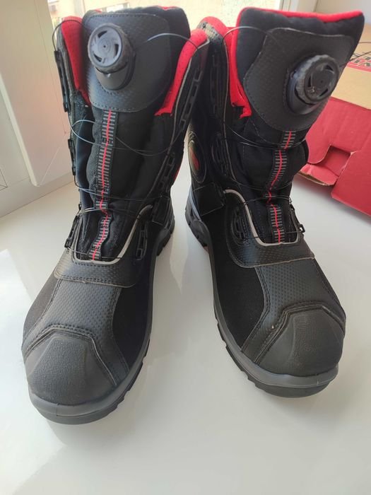 Uomo Red Wing Stivali da Lavoro Pelle Nera 43