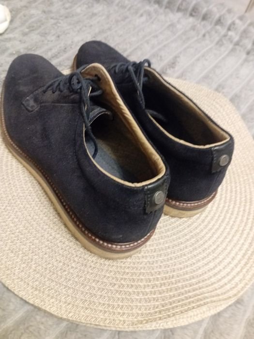 Herren Hugo Boss Absätze Schwarz Wildleder 43