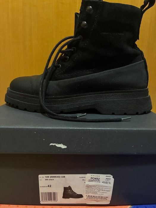 Homme Marc O Polo Bottes Noires Suède 42