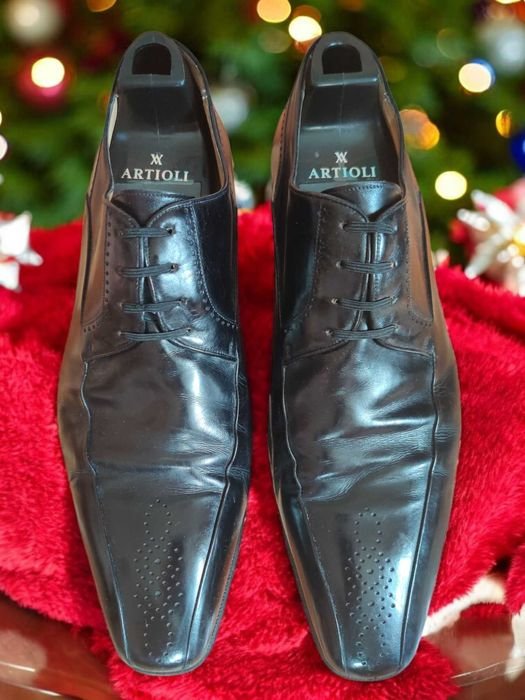 Мужские Artioli Оксфорды Чёрные 9 1/2