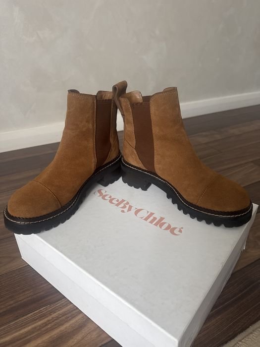 Donna SeeByChloe Stivali Marrone Suede 36