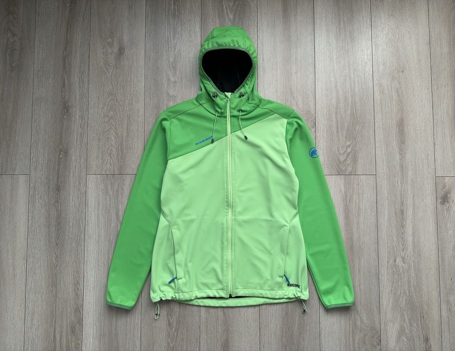 Donna Mammut Giacca a Vento Verde Softshell 40