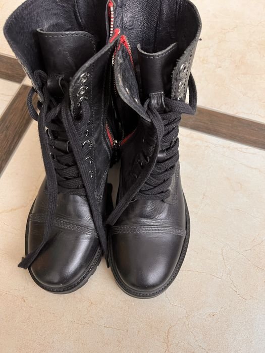 Women Zadig & Voltaire Boots Black Leather 37