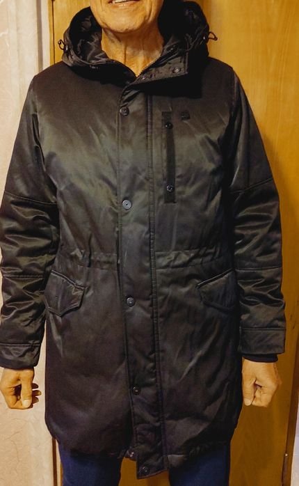 Мужской G-STAR RAW Пальто Чёрный Полиэстер 44