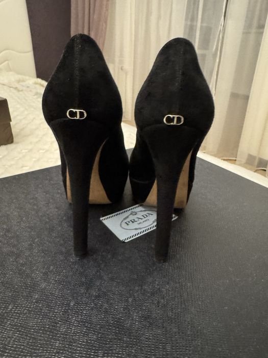 Damen Christian Dior Absätze Schwarz 35