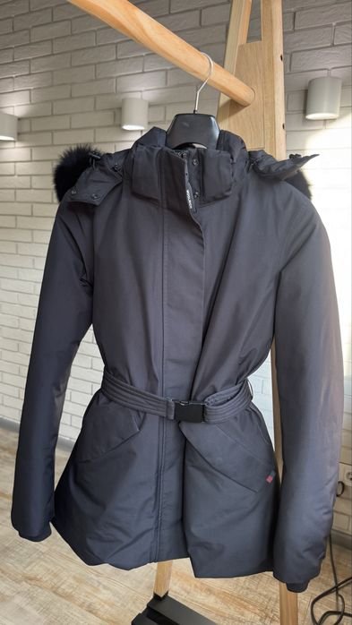 Женский Woolrich Пуховик Чёрный 38